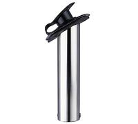 Ujjdwiurgh Support de canne à pêche à 30 degrés en acier inoxydable intégré pour accessoires de bateau