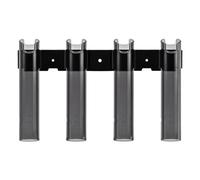 Ujjdwiurgh Support de canne à pêche pour bateau, support mural pour 4 tubes, outil de rangement latéral pour yacht, garage, bâtons de pêche