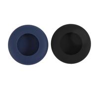 Ujjdwiurgh Support de Collier de Chat, pour Support de Collier de Chat Air Tag Compatible avec Le Traqueur GPS, Lot de 2 Housses de Protection Noir et Bleu