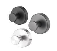 Ujjdwiurgh Support de couronne à ventouse à suspendre 6,8 kg, crochets à ventouse étanches pour fenêtre