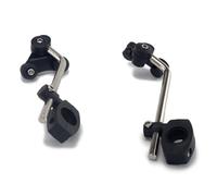 Ujjdwiurgh Support de fixation universel pour pare-brise de moto 22 mm