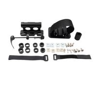 Ujjdwiurgh Support de Fourche de Vélo, Support de Toit de Voiture, Support D'Essieu Traversant à Dégagement, Support de Bloc de Fourche de Vélo de Route, Noir