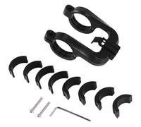 Ujjdwiurgh Support de LumièRe de VéLo Support D'Extension de Phare de VéLo Support de Guidon de Phare VéLo Tout TéRrain Support Central