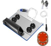 Ujjdwiurgh Support de meuleuse d'angle pour carrelage 45 ° - Outil de chanfreinage à 45 degrés - Support de meuleuse d'angle de type 100