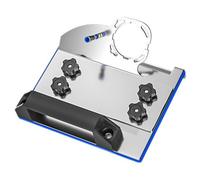 Ujjdwiurgh Support de Meuleuse D'Angle pour Carrelage, Coupe à Chanfrein à 45°, Support de Coupe Spécial. Support Fixe pour Meuleuse D'Angle. Support de Chanfrein pour Carrelage