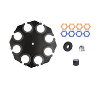 Ujjdwiurgh Support de micro multi-microphone avec clip de fixation anti-chocs - 8P