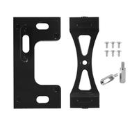 Ujjdwiurgh Support de montage fixe en métal pour servo de direction 1/16 B1 B14 B16 B24 C14 C24 B36 MN D90 99S RC Car Upgrade Parts, noir