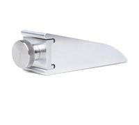 Ujjdwiurgh Support de papier abrasif en alliage d'aluminium avec clip de meulage d'angle intérieur pour polissage manuel de papier abrasif en cuir meuleuse A