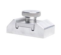 Ujjdwiurgh Support de Papier de Verre en Alliage D'Aluminium, Pince de Meulage, Rabot D'Angle Intérieur, Polissage, Papier de Verre Portatif, Meuleuse de Bord en Cuir B