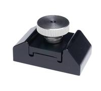 Ujjdwiurgh Support de Papier de Verre POM Clip de Meulage Coin Intérieur Modèle de Polissage Plat Papier de Verre Portatif Clip de Ponçage en Cuir B