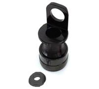 Ujjdwiurgh Support de pédale pliable à dégagement rapide pour pédale de vélo Loop Mks - Adaptateur de fixation - Noir