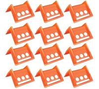 Ujjdwiurgh Support de Protection D'Angle de Bord de Plateau (12 Pièces) Protection de Chargement Lourd Équipement de Plateau Protection de Chargement de Transport