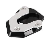 Ujjdwiurgh Support de Protection pour Pied D'extérieur de BéQuille de Moto pour Z400 Z650 Z900 250/300 650-6N -6F (Noir)