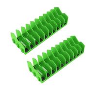 Ujjdwiurgh Support de rangement en caoutchouc antidérapant, 10 fentes pour pinces, coupeurs, tiroir à outils, boîte à outils extensible