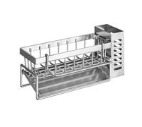Ujjdwiurgh Support de rangement multifonction pour outils de nettoyage d'évier de cuisine