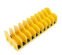 Ujjdwiurgh Support de rangement pour pinces, 10 emplacements pour pinces et pinces avec base en caoutchouc antidérapant, garde les pinces organisées dans le tiroir