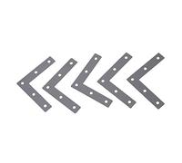 Ujjdwiurgh Support de réparation plat en forme de L 80 mm x 80 mm