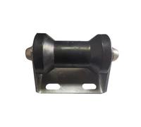 Ujjdwiurgh Support de rouleau de 10,2 cm avec support de fond marin, accessoires pour yacht Speedboat remorque