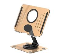 Ujjdwiurgh Support de tablette pliable réglable en acrylique transparent facile à installer Noir