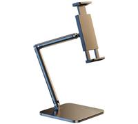 Ujjdwiurgh Support de tablette réglable pour tablette, smartphone, support rotatif à 360°, facile à installer