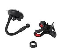 Ujjdwiurgh Support de téléphone à ventouse pour guitare, design amovible pour guitare acoustique, s'adapte au support col de cygne