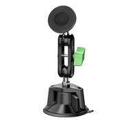 Ujjdwiurgh Support de téléphone portable magnétique universel pour téléphone portable, support de téléphone à ventouse sous vide, rotation à 360°, support de navigation automatique pour camping-car et