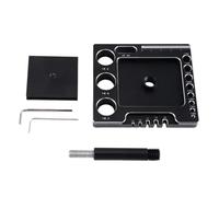 Ujjdwiurgh Support de Travail Multifonctionnel pour Voiture RC, Support de Réparation, Rotation de L'Interrupteur à 360 ° pour 1/10 1/12 1/16 1/18 1/24 RC Truck Crawler