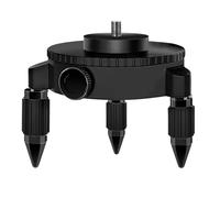 Ujjdwiurgh Support de trépied rotatif réglable pour adaptateur de niveau d'interface 1/4"