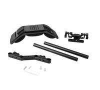 Ujjdwiurgh Support d'épaule avec support de tige de 15 mm et épaulière pour caméscope/appareil photo reflex numérique