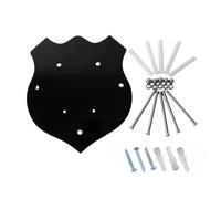 Ujjdwiurgh Support D'Épée Mural pour Épées, Carte Murale en Acrylique, Support D'Épée, Bouclier