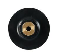 Ujjdwiurgh Support en Caoutchouc pour Meuleuse D'Angle, Support de Disque de Polissage pour Meuleuse D'Angle M10, Tampon de Support de Meulage Auto-Adhésif Abrasif 3 Pouces