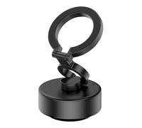 Ujjdwiurgh Support magnétique intelligent pour téléphone portable - Support universel pour adsorption sous vide - Support stable - Noir