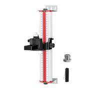 Ujjdwiurgh Support Mural de Niveau à Bulle Multi-Fonctionnel Support de Niveau Ajustable Support de 30cm