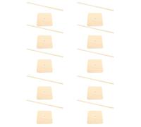 Ujjdwiurgh Support mural en bois, présentoir mural, décoration de table de mariage, fête d'anniversaire d'enfants, carré + bâton d'insertion