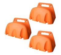 Ujjdwiurgh Support mural en plastique pour tuyau d'arrosage de jardin - Jaune