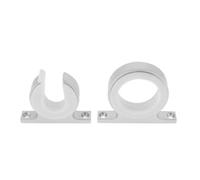 Ujjdwiurgh Support mural pour canne à pêche en aluminium pour un rangement et un affichage sécurisés