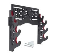 Ujjdwiurgh Support mural pour épée de samouraï japonais - 4 niveaux