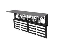 Ujjdwiurgh Support mural pour médailles, 15,8 x 17,8 cm