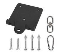 Ujjdwiurgh Support Mural pour Sac de Robuste, Crochet pour Sac de Sable D'Entraînement, Crochet de Poutre Rotatif à 360° pour au Plafond