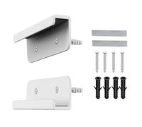 Ujjdwiurgh Support mural pour tablette - Fixation par adhésif ou vis - Pour liseuse électronique - Blanc