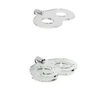 Ujjdwiurgh Support mural universel pour sabre laser en acrylique transparent