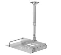 Ujjdwiurgh Support plafond avec étagère réglable en hauteur pour projecteur/appareil photo avec plateau