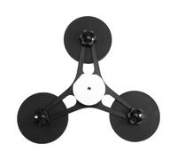 Ujjdwiurgh Support récepteur pour toit de voiture - Trépied magnétique - Design compact - Support de toit argenté