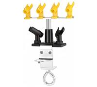 Ujjdwiurgh Support universel pour 6 aérographes et 1 régulateur de peinture efficace à 360 degrés