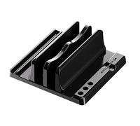 Ujjdwiurgh Support Vertical en Plastique Réglable pour Ordinateur Portable Universel, PC, Tablette