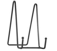 Ujjdwiurgh Supports de Plaque de 6 Pouces pour Présentoir, Support de Cadre en Métal, Plaque Décorative, Livre, Chevalet Photo, Installation Facile et