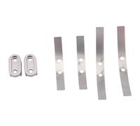 Ujjdwiurgh Suspension de Ressorts à Lames D'Absorption des Chocs en Acier 2 Paires pour D12 B14 B24 B16 B36 RC Accessoires de PièCes de Voiture de Camion