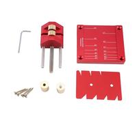 Ujjdwiurgh Système de Guide D'Affûtage pour Ciseaux en Aluminium 5/32 Pouces à 3 Pouces pour Affûter les Ciseaux et les Rabots Utilisés en Menuiserie