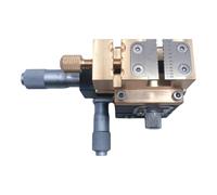 Ujjdwiurgh Table coulissante transversale spéciale pour la réparation de perceuses de table, outils de réparation manuelle, micro table capable de traiter les têtes de poignée et perforer des trous