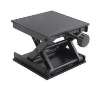 Ujjdwiurgh Table Élévatrice Portative pour le Travail Du Bois, Machine de Levage de Routeur, Plate-Forme Élévatrice de Laboratoire de Gravure Réglable, Établi Facile à Utiliser Noir